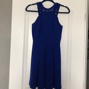 Windsor mini halter dress